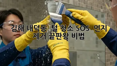 김해 내덕동 🐾 털🌪️ 청소 SOS! 💨 먼지 제거 끝판왕 비법